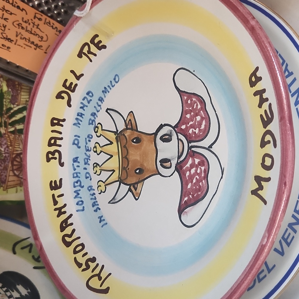 🇮🇹 Vintage 1996 Hand Painted  certified plate